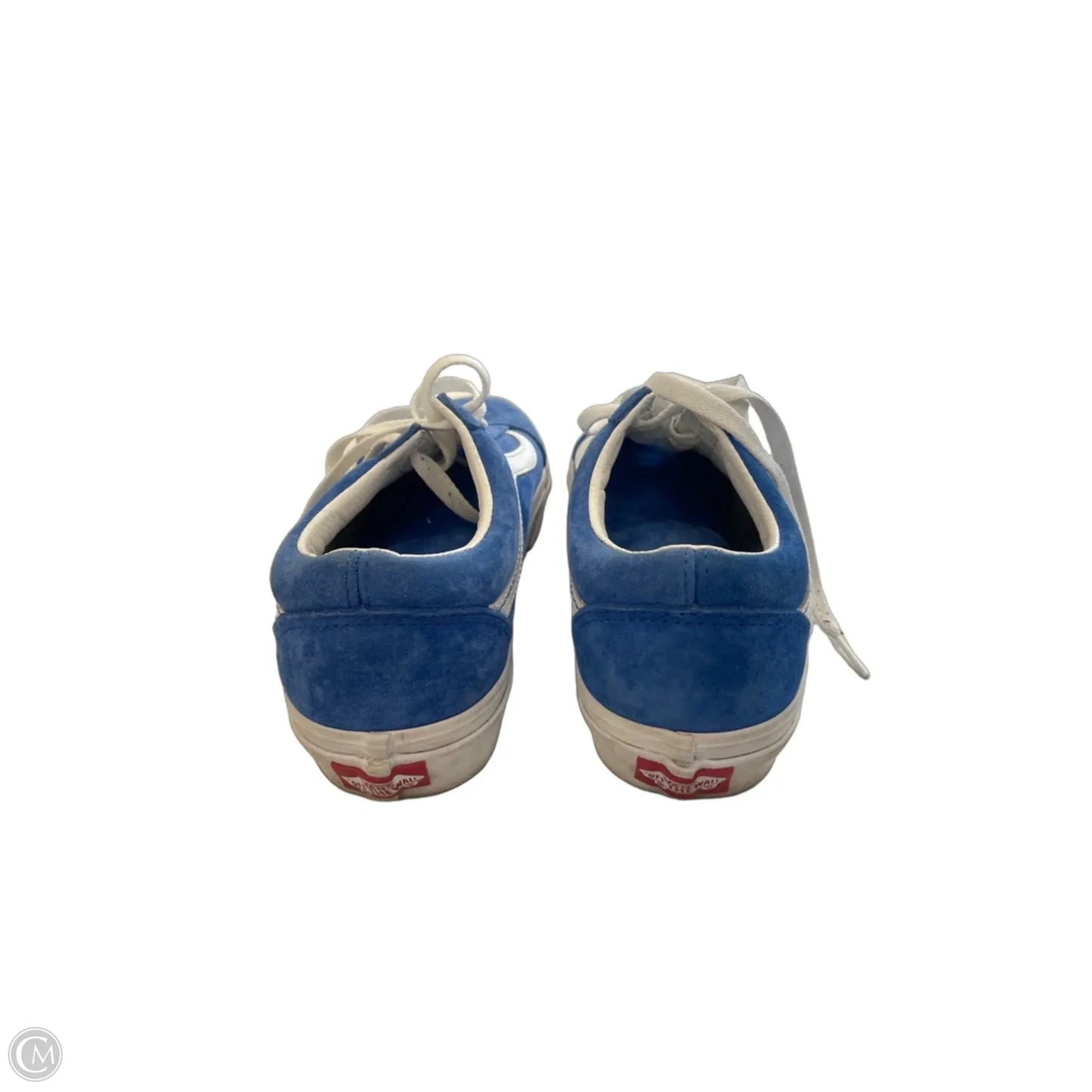 Shoes Sneakers By Vans In Blue, Size: 6.5