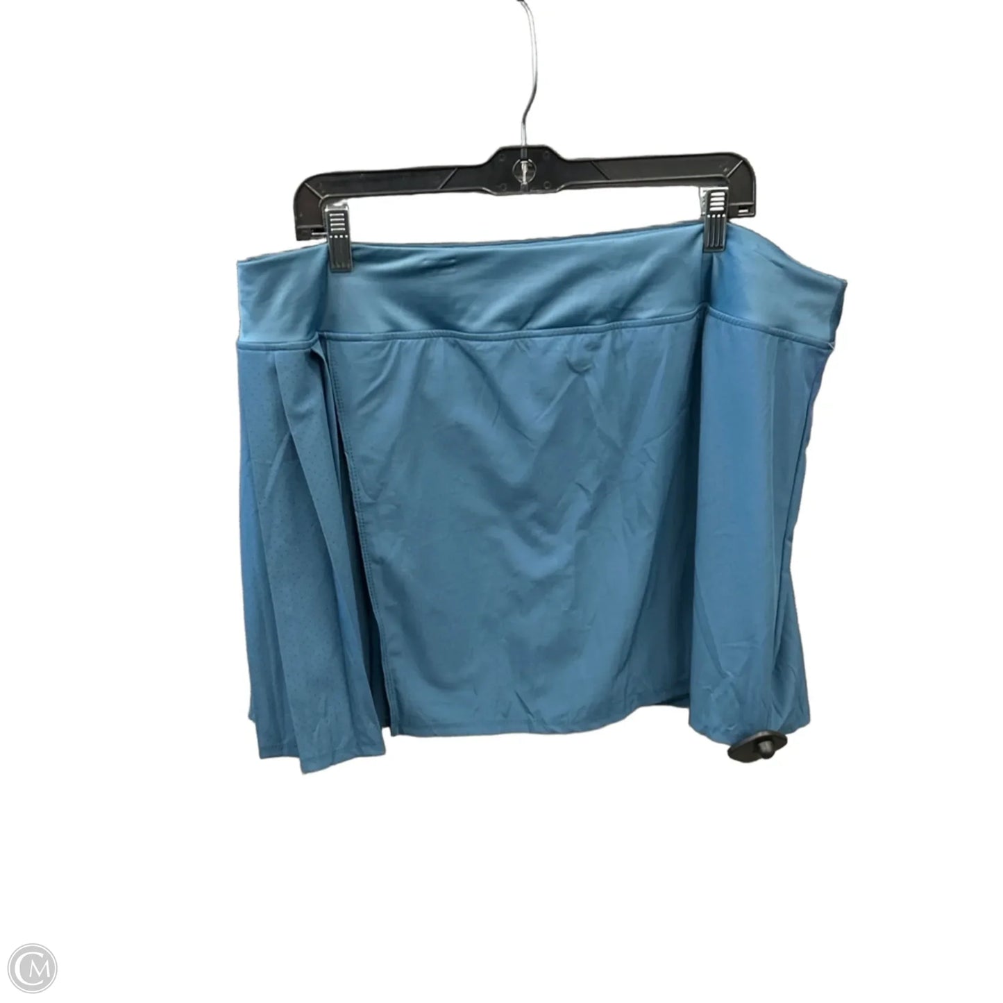Athletic Skort By Crane In Blue, Size: Xl