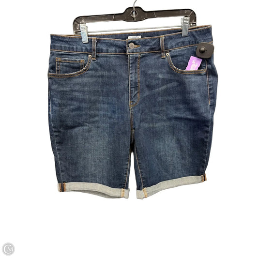 Shorts By Time And Tru In Blue Denim, Size: 16