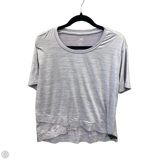 Athletic Top Short Sleeve By Pro Player In Purple, Size: M