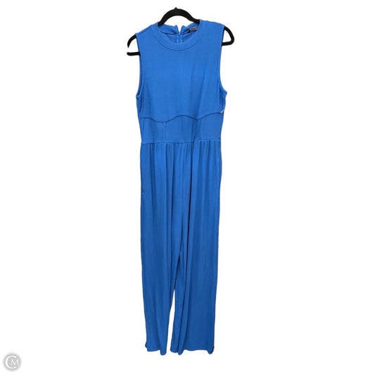 Jumpsuit By Clothes Mentor In Blue, Size: L