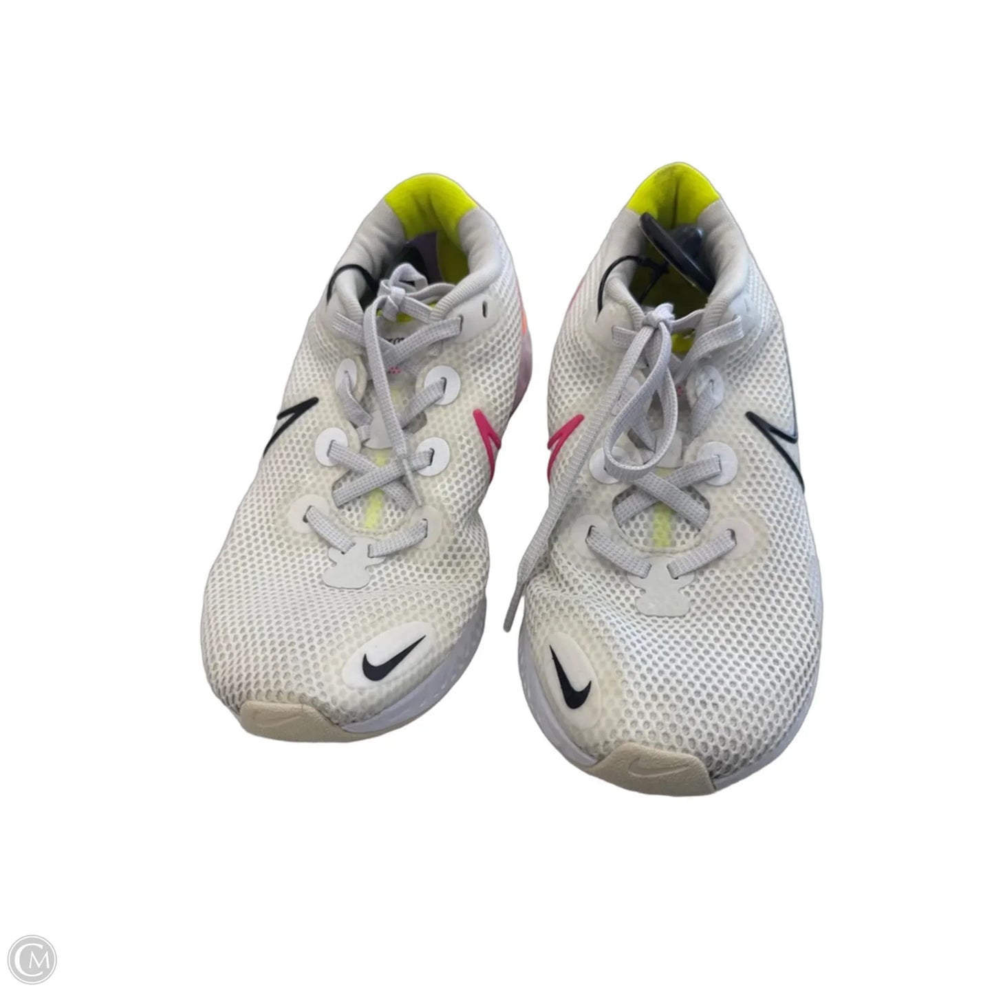 Shoes Athletic By Nike In White, Size: 10