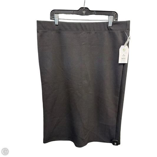Skirt Maxi By Time And Tru In Black, Size: 14