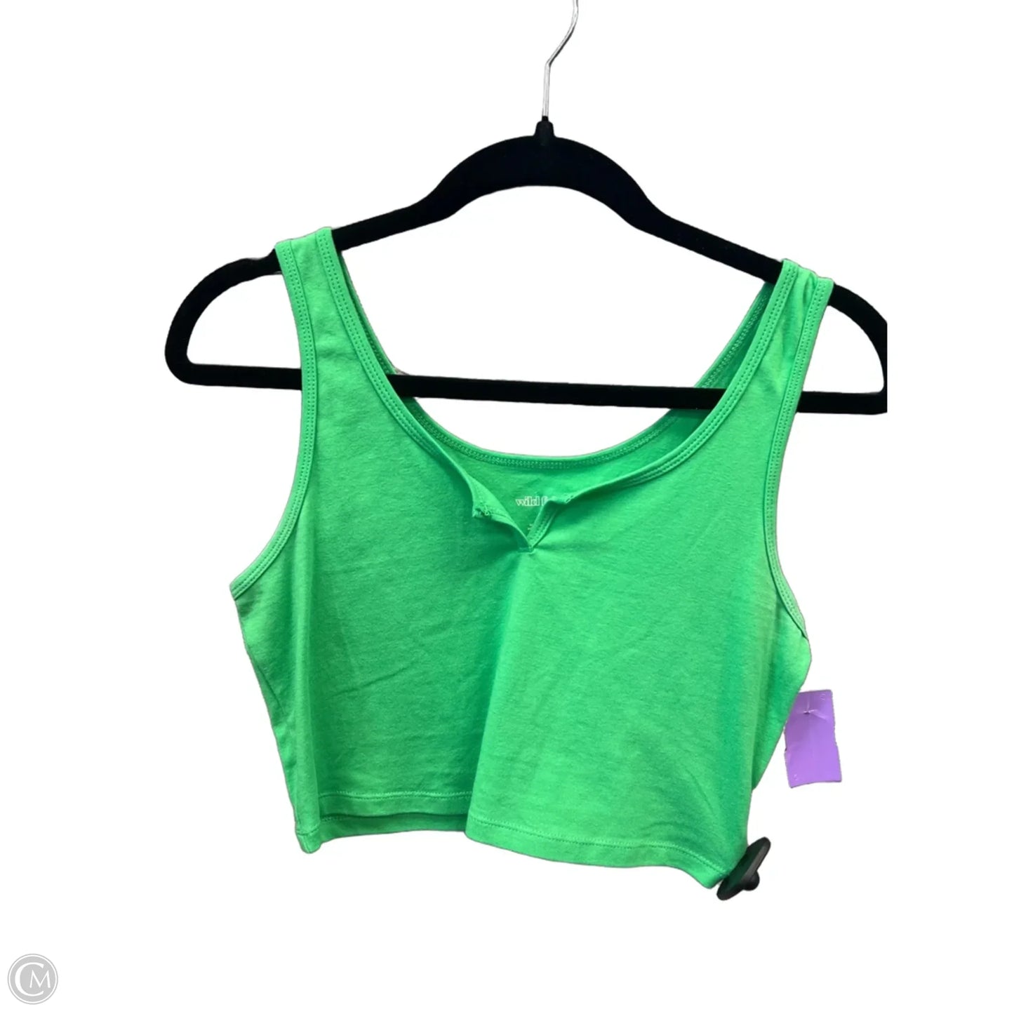 Top Sleeveless By Wild Fable In Green, Size: L