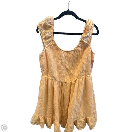 Dress Casual Short By American Eagle In Orange, Size: Xl