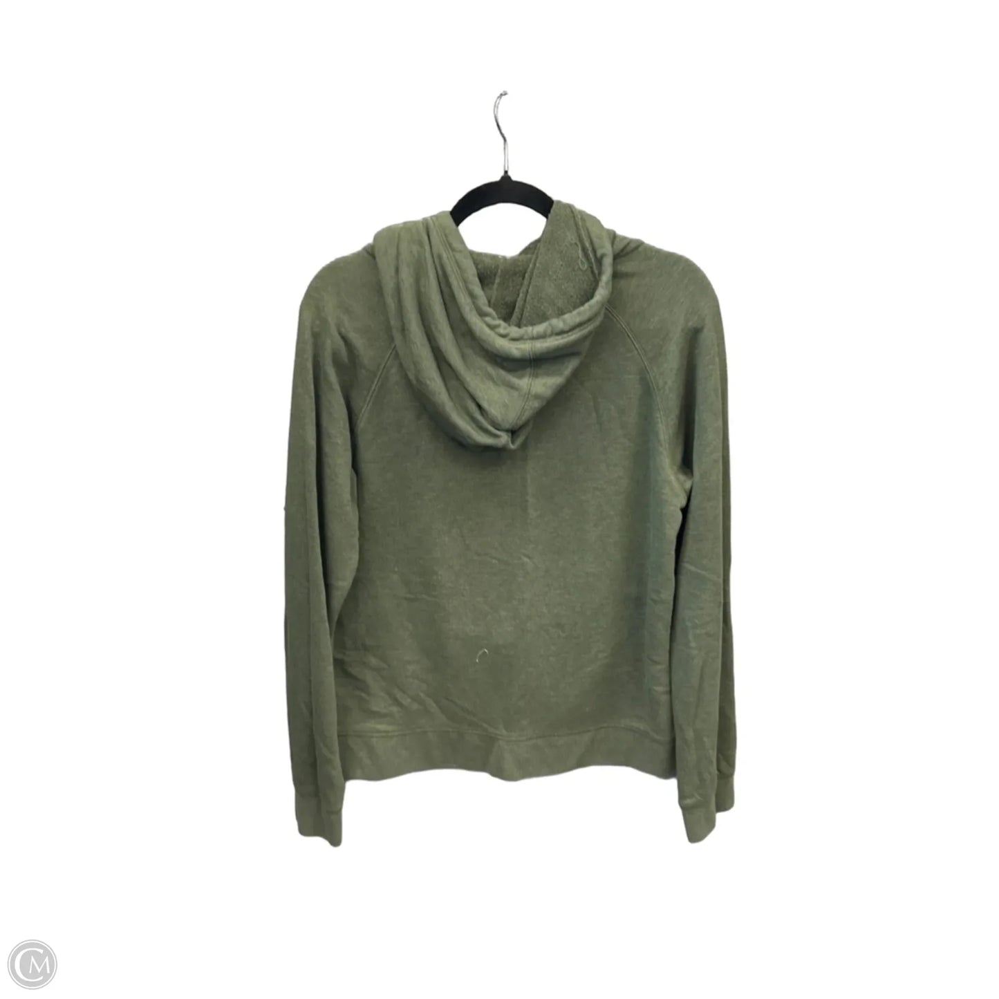 Sweatshirt Hoodie By Hurley In Green, Size: M