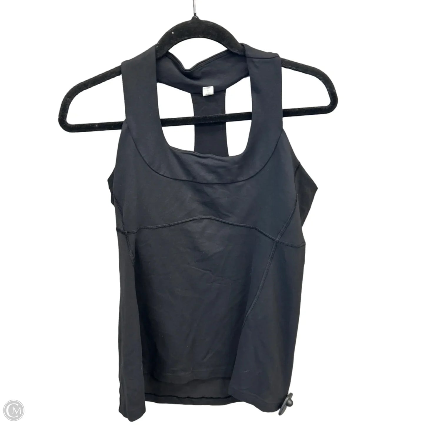 Athletic Tank Top By Lululemon In Black, Size: L
