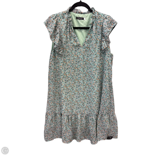 Dress Casual Midi By Clothes Mentor In Green, Size: L