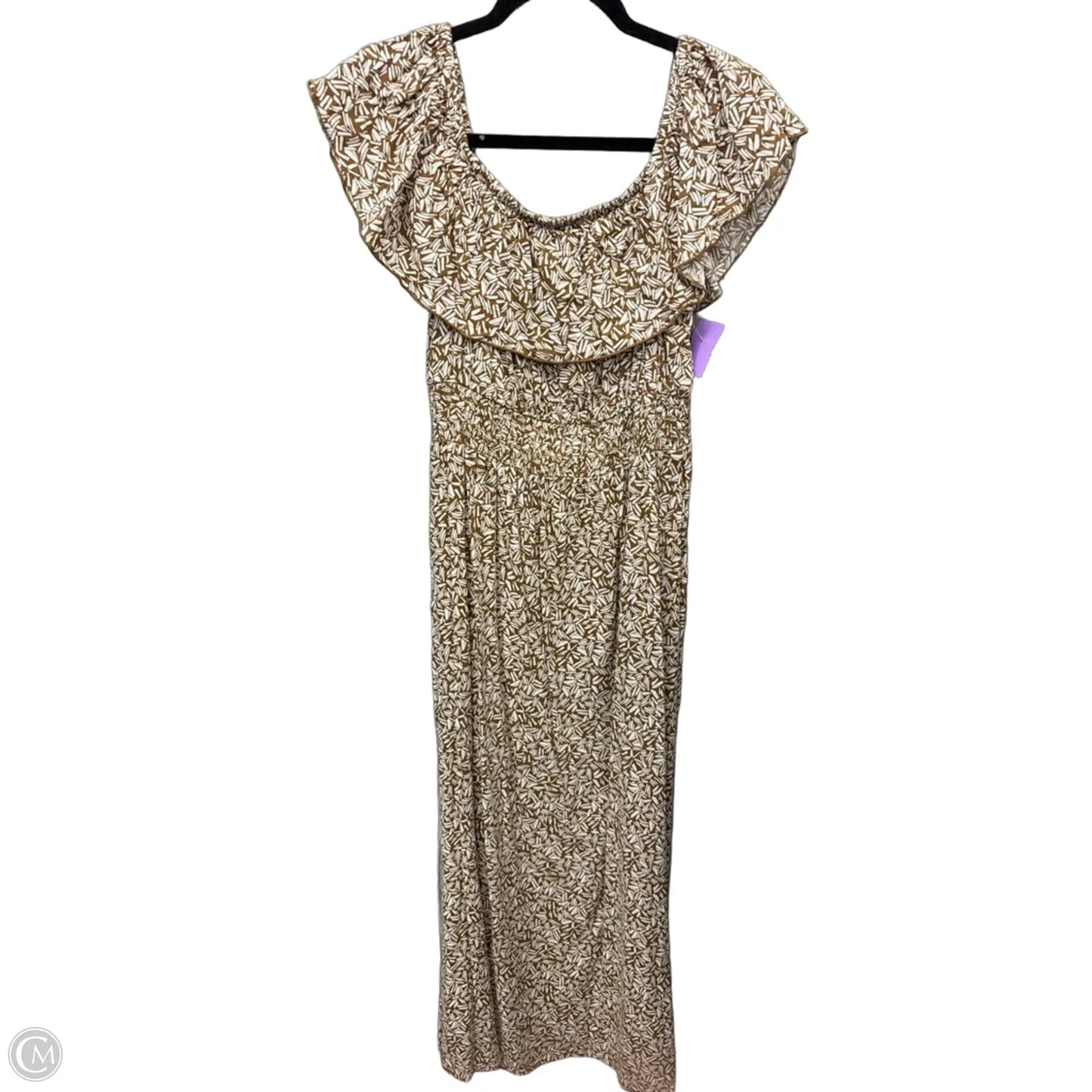 Dress Casual Maxi By Old Navy In Brown, Size: M