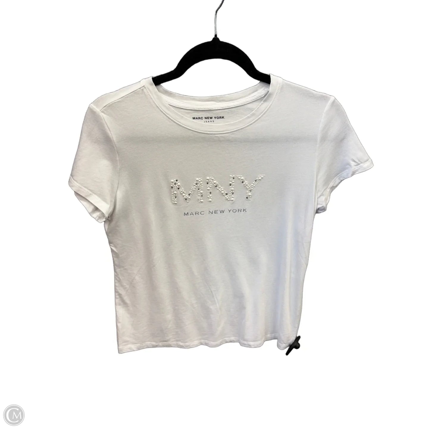 Top Short Sleeve By Marc New York In White, Size: S