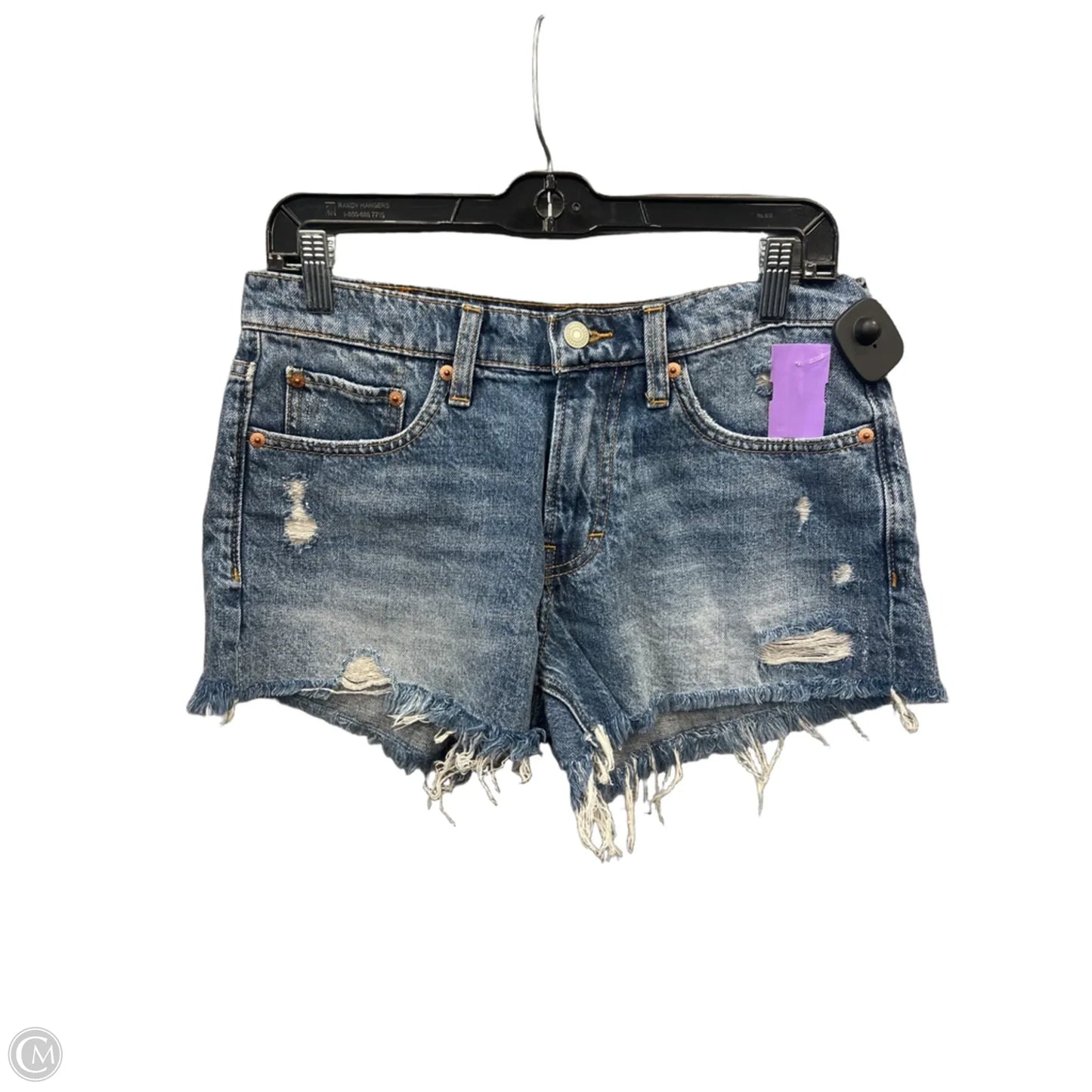 Shorts By Lucky Brand In Blue Denim, Size: 6