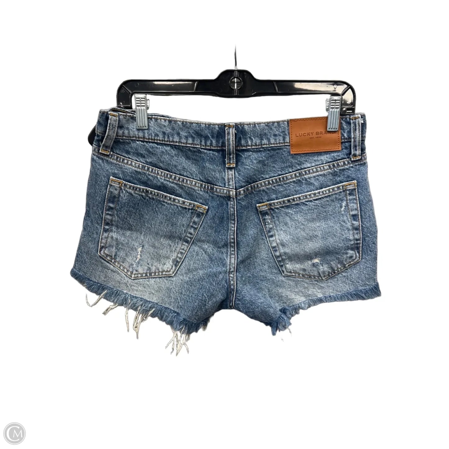 Shorts By Lucky Brand In Blue Denim, Size: 6