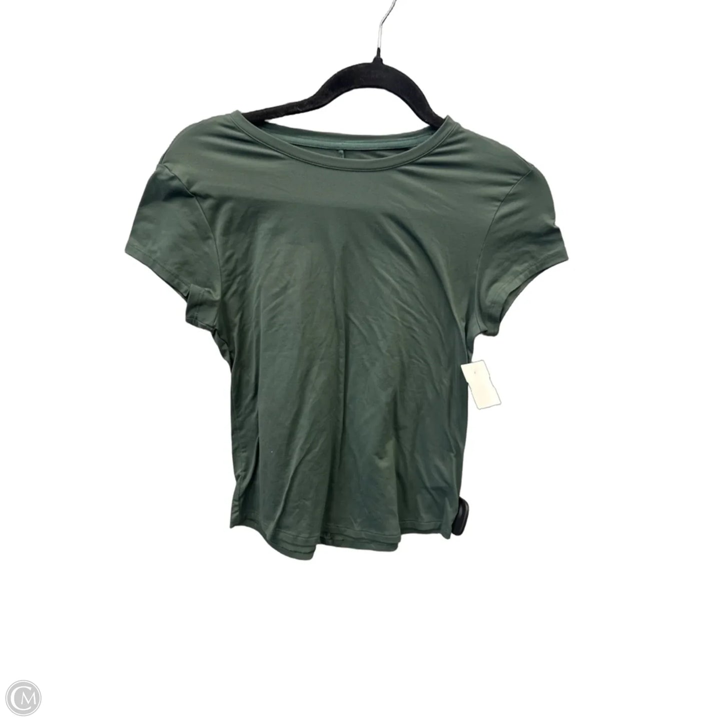 Athletic Top Short Sleeve By Old Navy In Green, Size: S