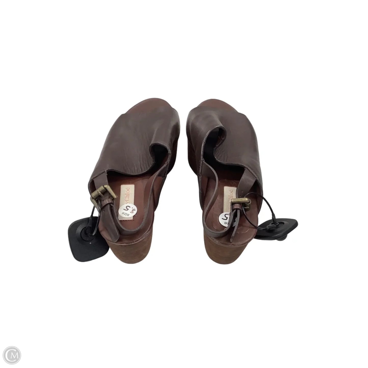 Sandals Designer By See By Chloe In Brown, Size: 8.5