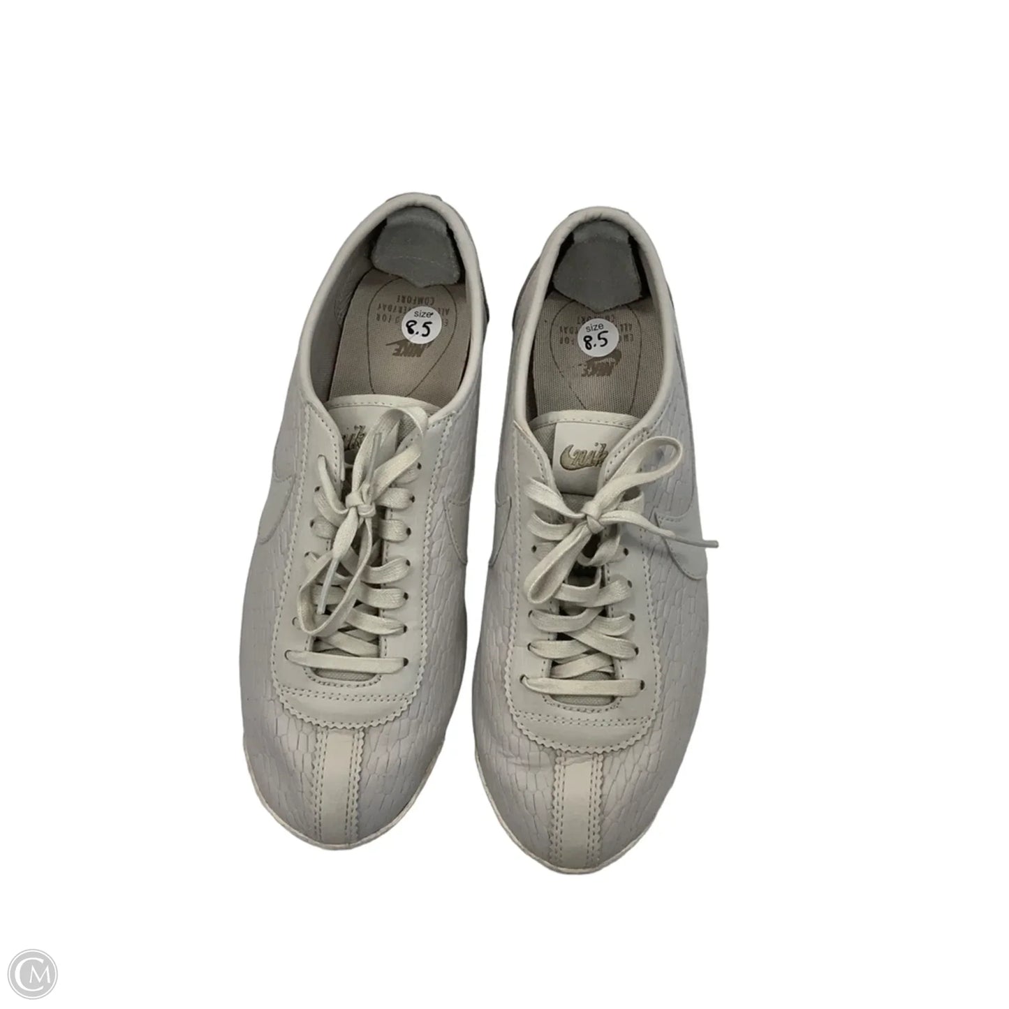 Shoes Sneakers By Nike In Grey, Size: 8.5