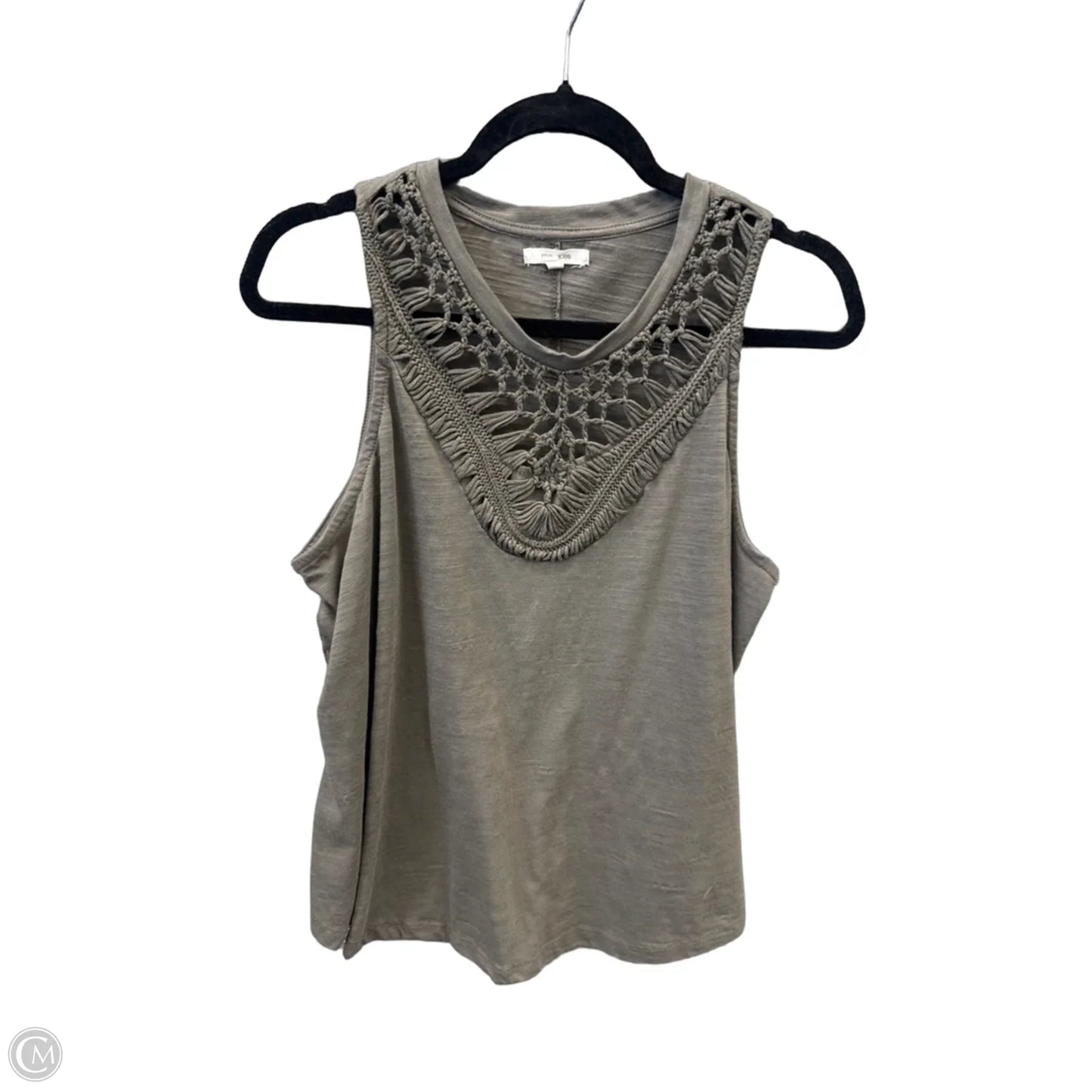 Top Sleeveless By Maurices In Green, Size: Xl