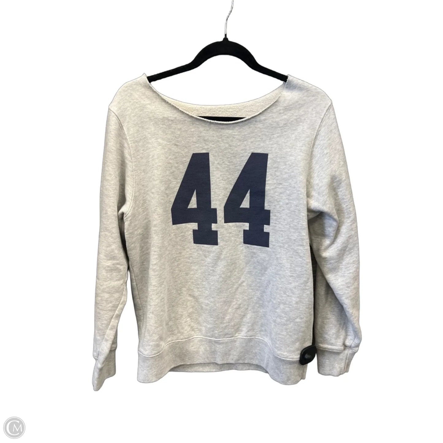 Sweatshirt Crewneck By Clothes Mentor In Grey, Size: S