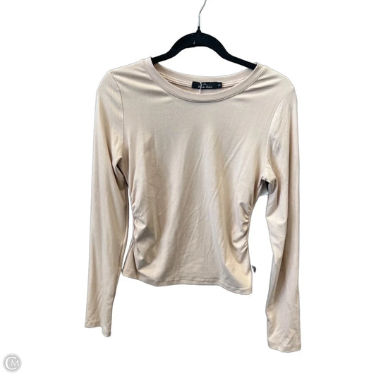 Top Long Sleeve By Trendy Queen In Cream, Size: S