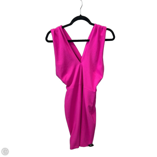 Dress Party Short By Badgley Mischka In Pink, Size: Xs