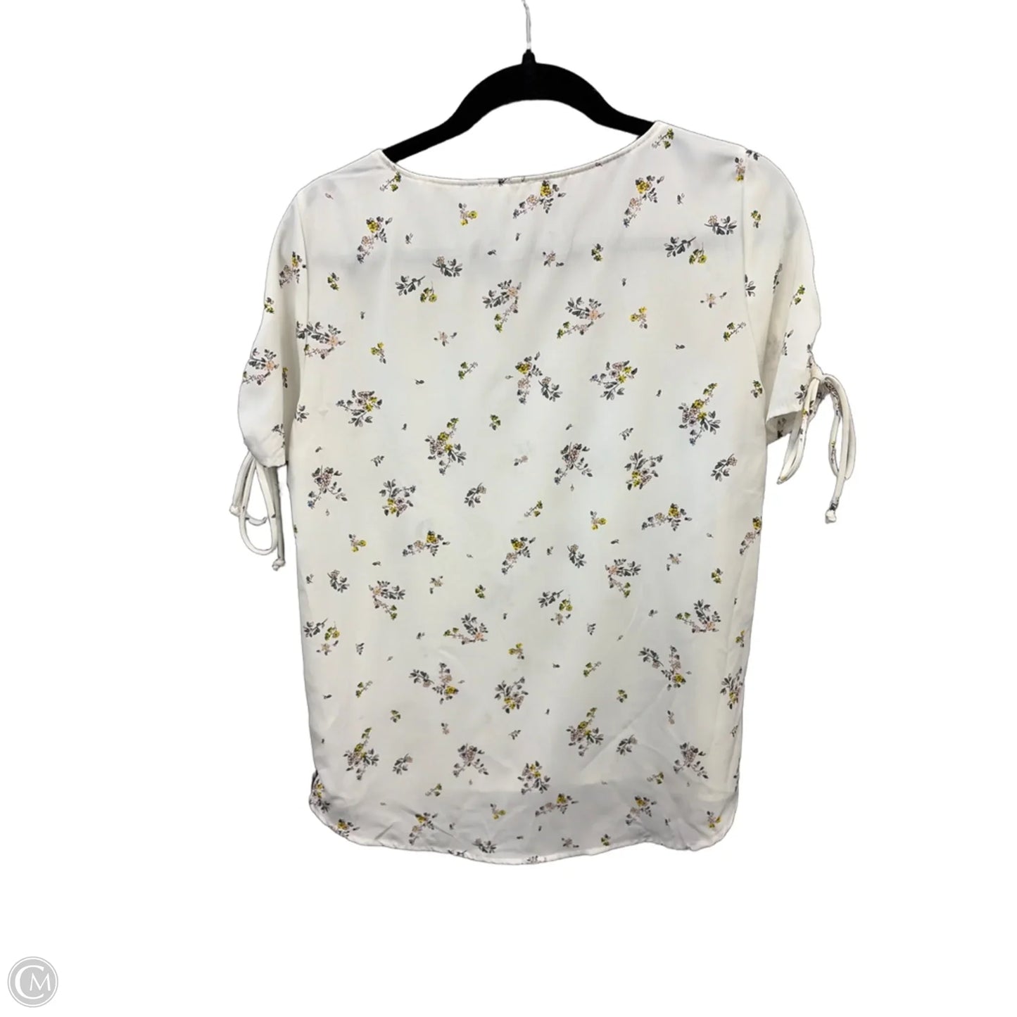 Top Short Sleeve By Les Amis In White, Size: S