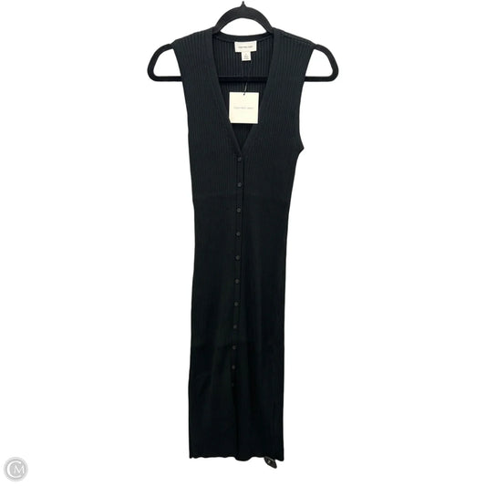 Dress Casual Maxi By Calvin Klein In Black, Size: L