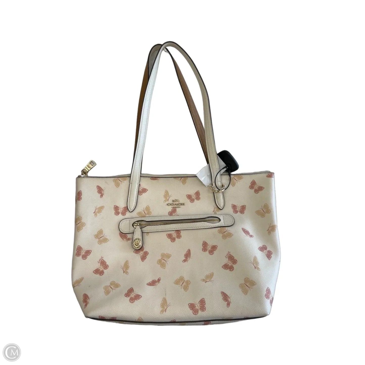 Tote Designer By Coach, Size: Large