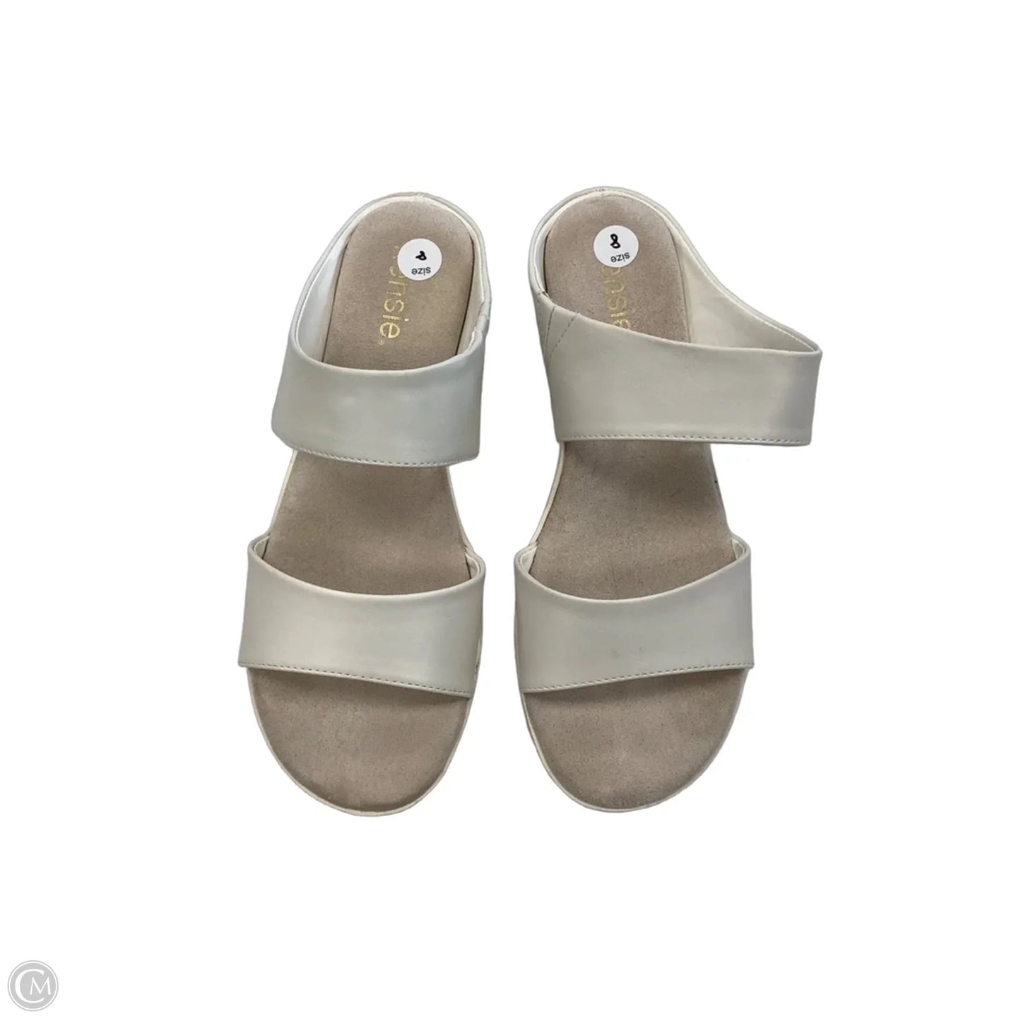 Shoes Heels Wedge By Kensie In White, Size: 8