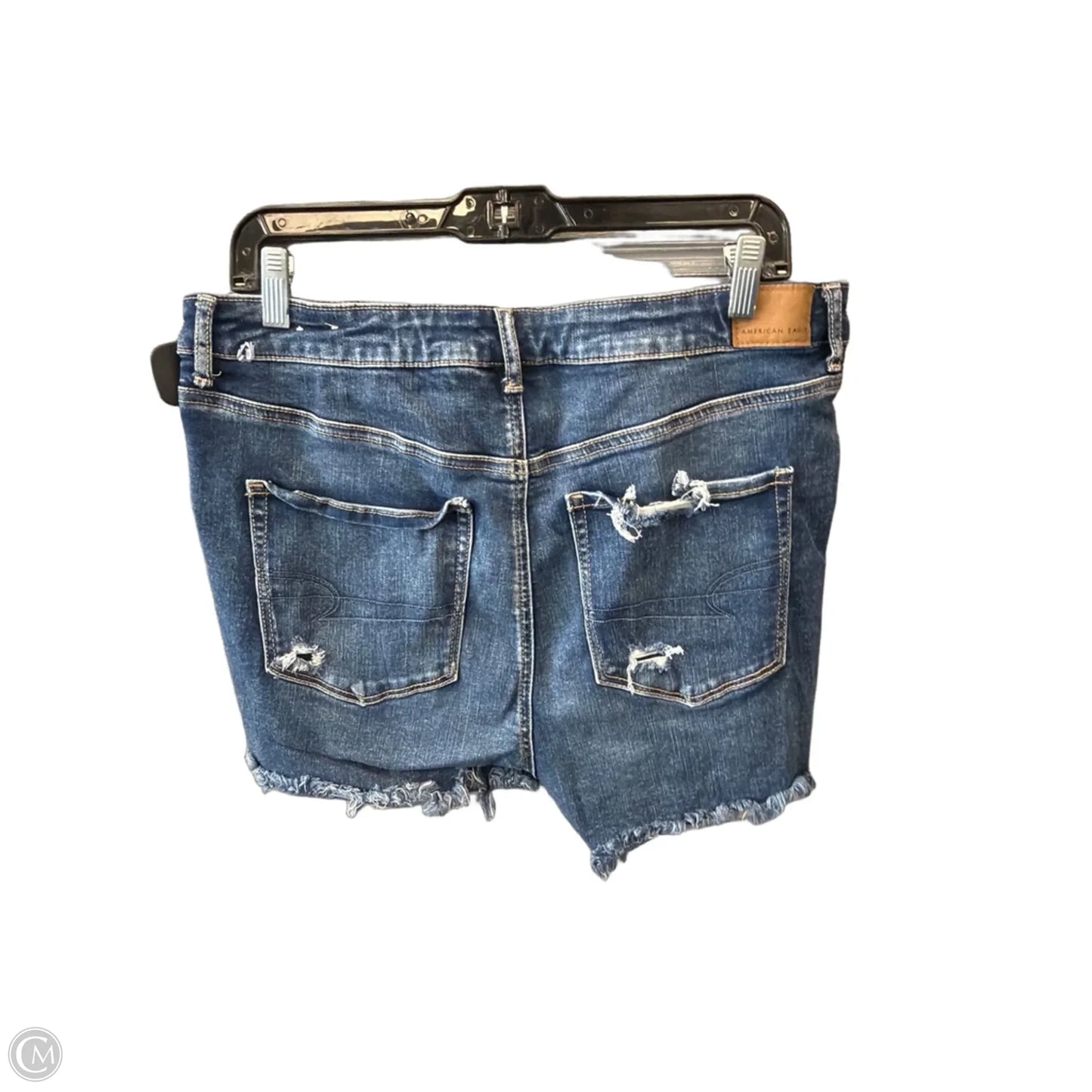 Shorts By American Eagle In Blue Denim, Size: 14