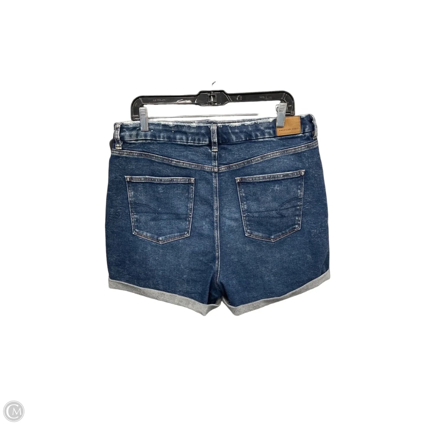 Shorts By American Eagle In Blue Denim, Size: 14