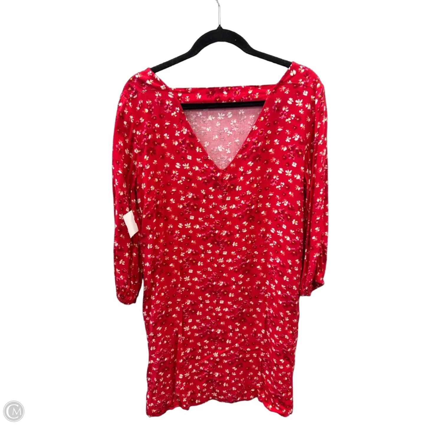 Dress Casual Midi By Gap In Red, Size: M