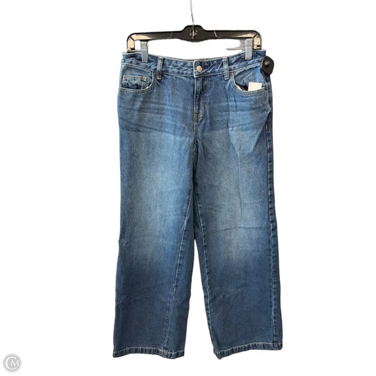 Jeans Wide Leg By Pacsun In Blue Denim, Size: 4