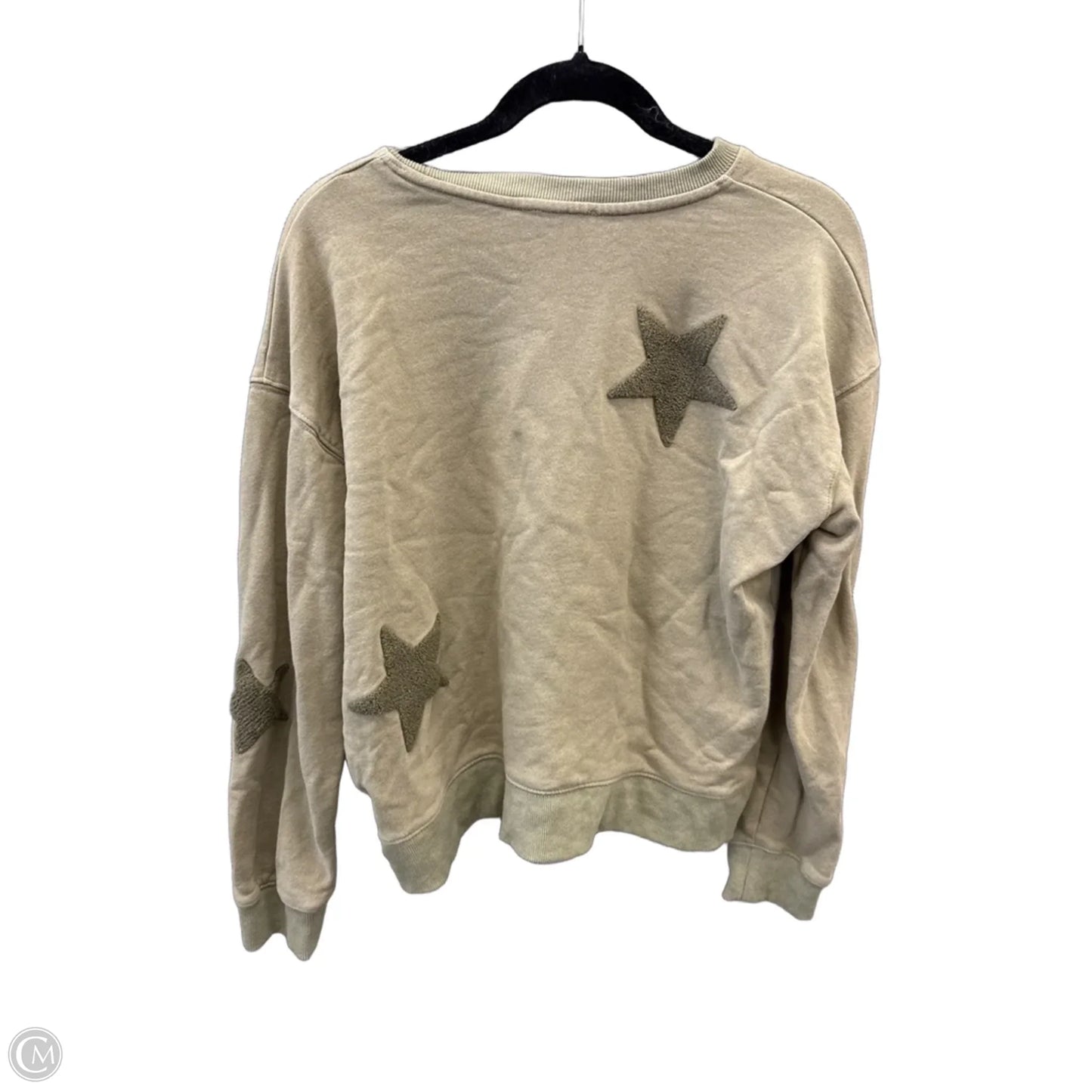 Sweatshirt Crewneck By By Together In Green, Size: L