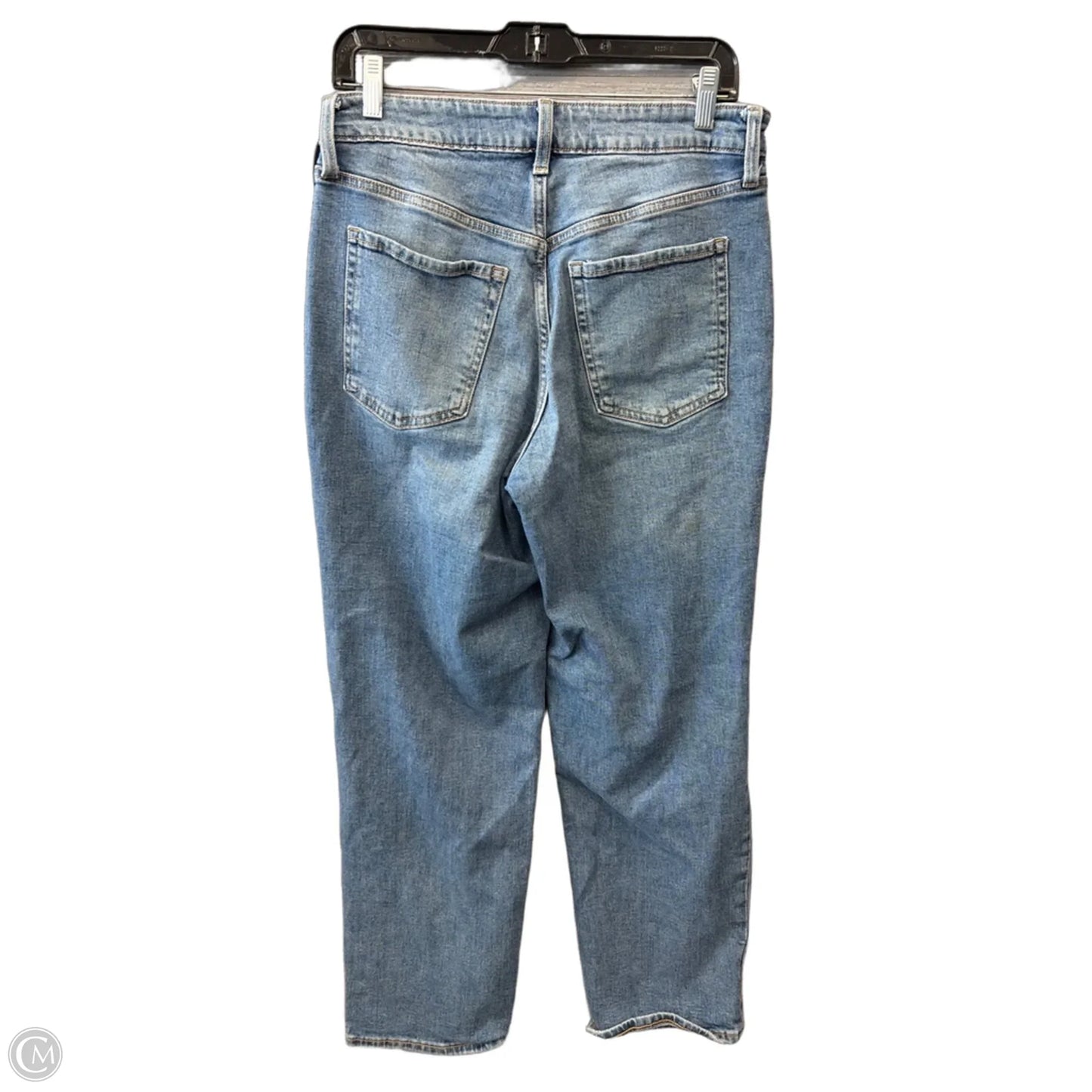 Jeans Straight By Old Navy In Blue Denim, Size: 10