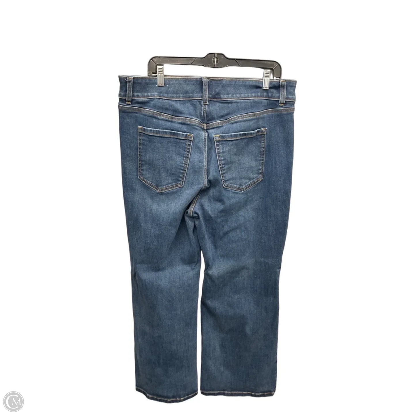Jeans Wide Leg By Lane Bryant In Blue Denim, Size: 18