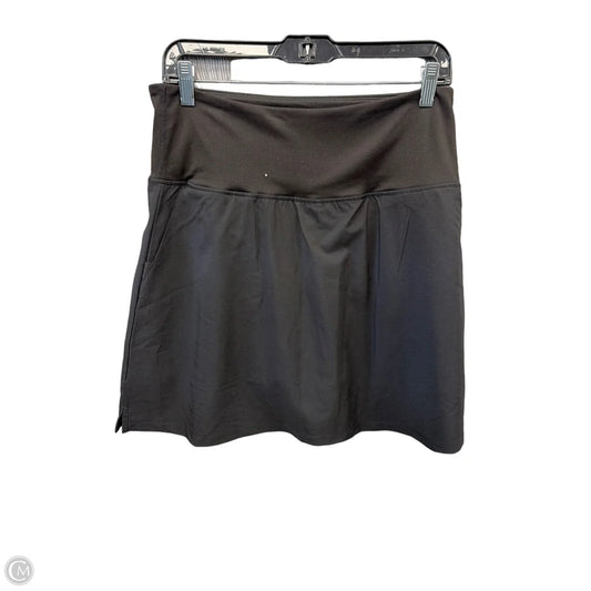 Athletic Skort By Clothes Mentor In Black, Size: L