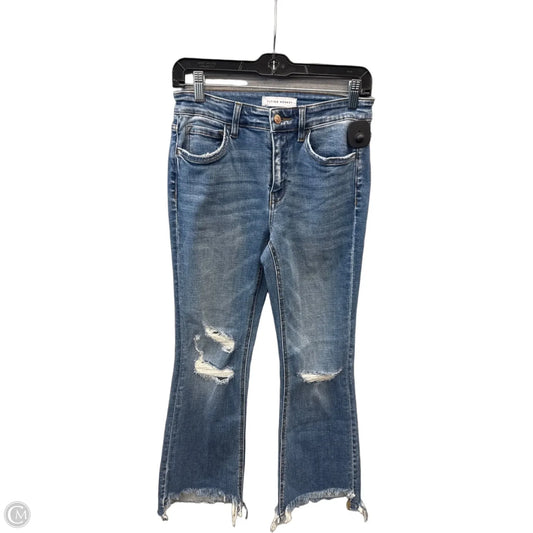 Jeans Straight By Flying Monkey In Blue Denim, Size: 4