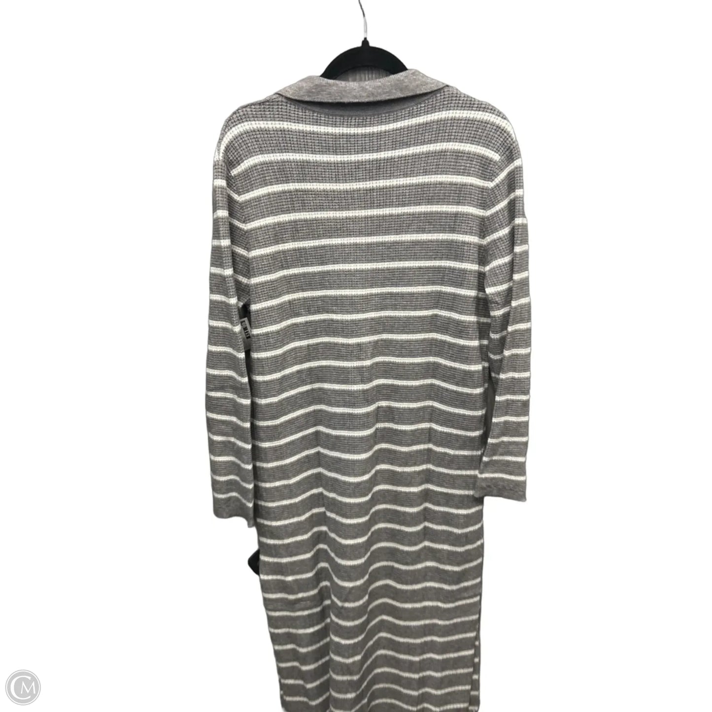 Dress Sweater By Cmf In Striped Pattern, Size: L