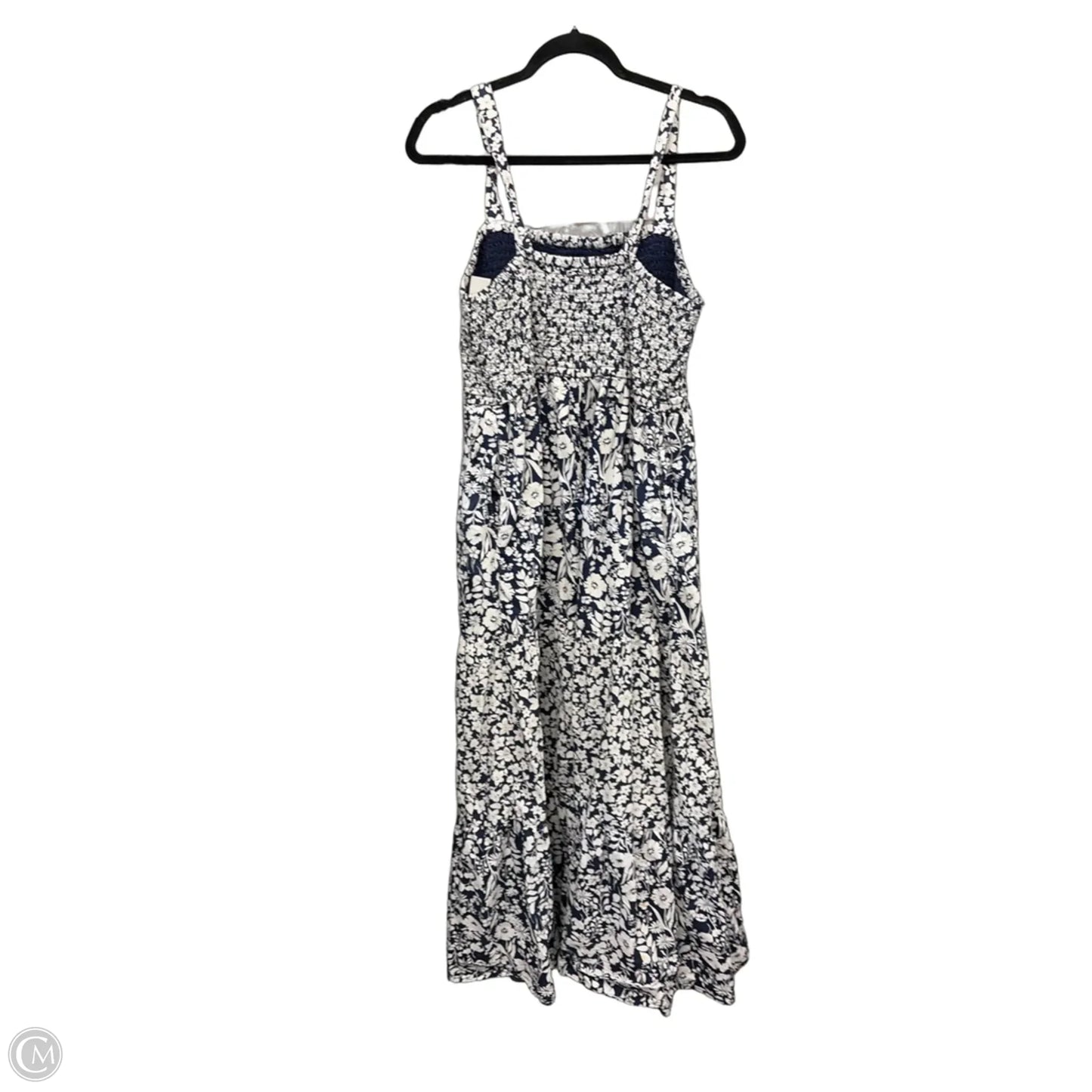 Dress Casual Maxi By Lane Bryant In Navy, Size: Xl
