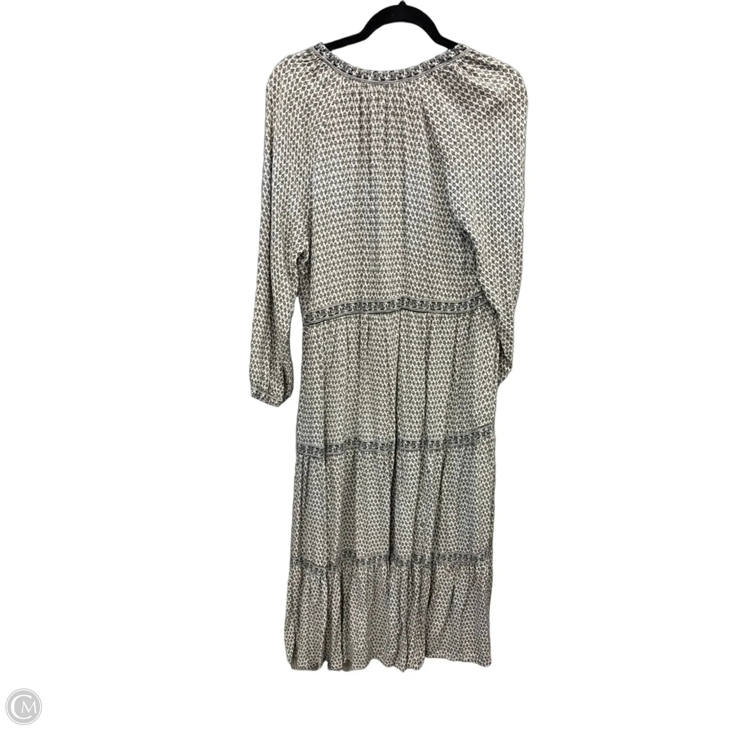 Dress Casual Maxi By Old Navy In Black & White, Size: L