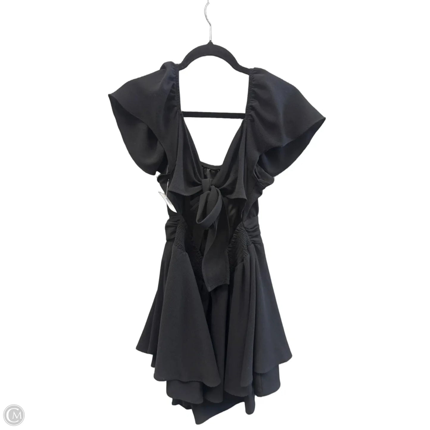 Dress Casual Short By Exlura In Black, Size: L