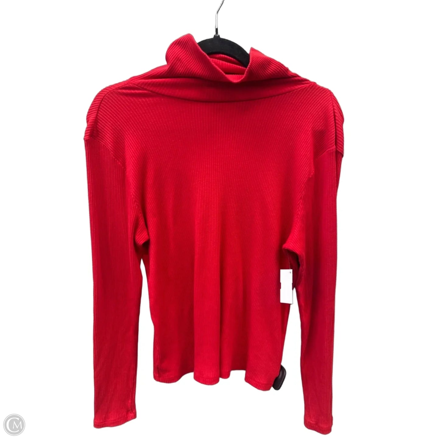 Top Long Sleeve By Old Navy In Red, Size: L
