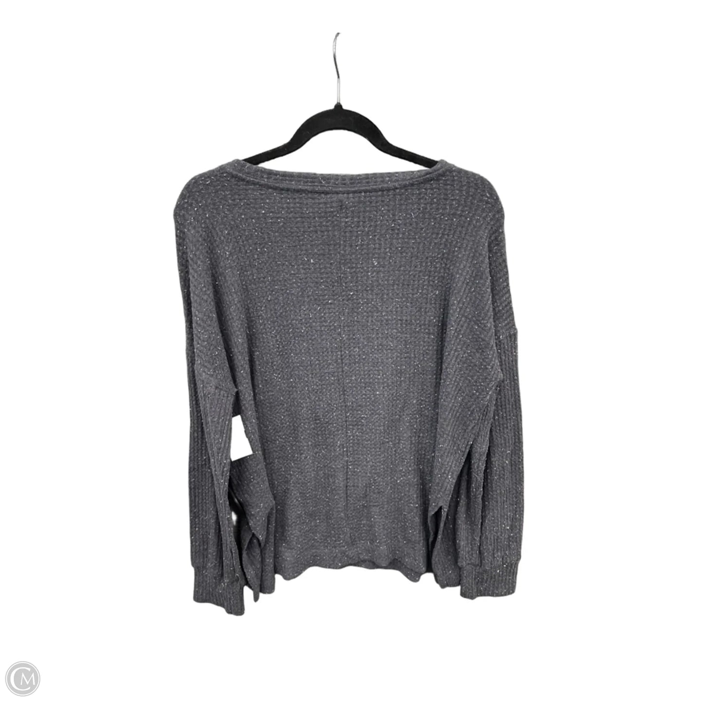 Top Long Sleeve By Old Navy In Grey, Size: L