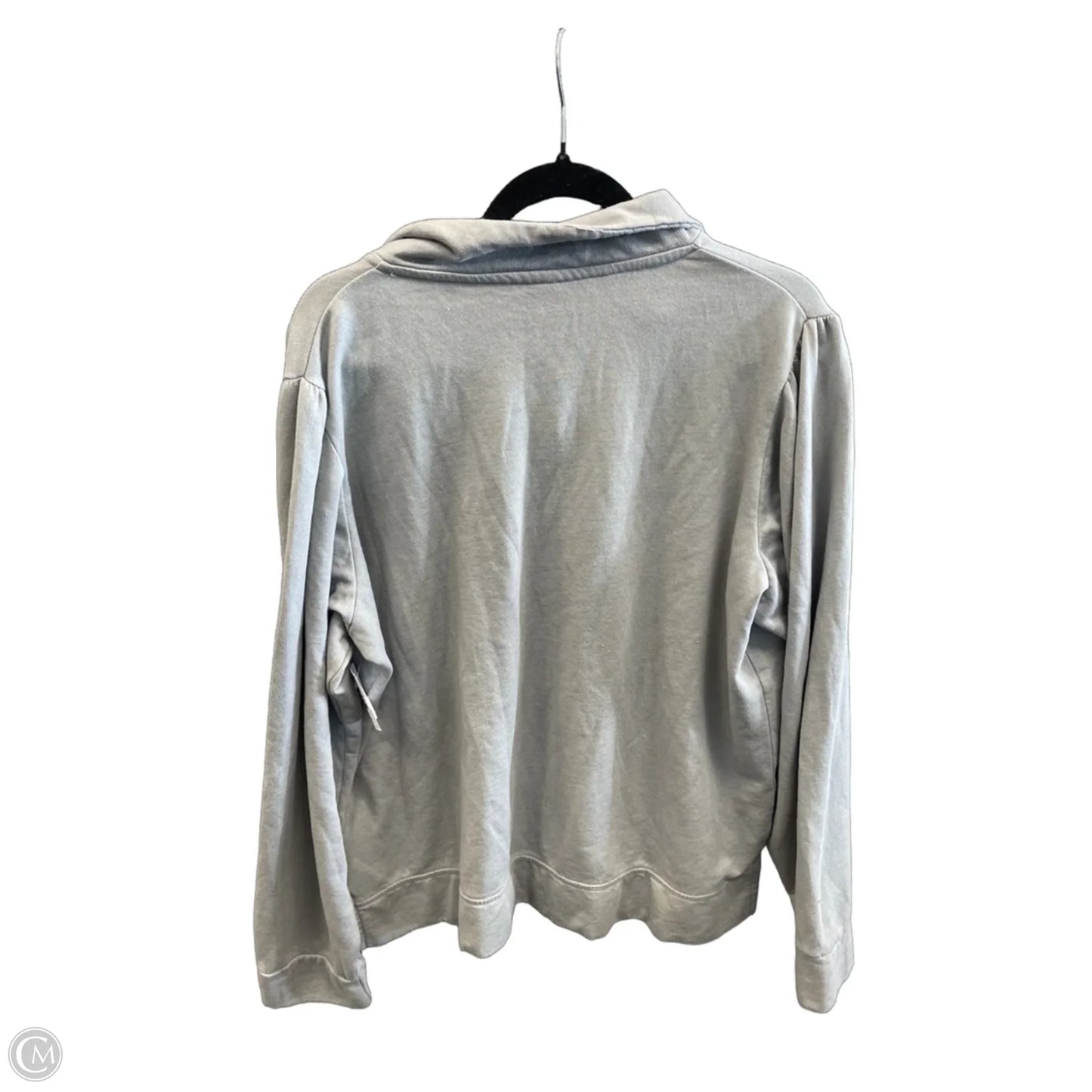 Sweatshirt Collar By Clothes Mentor In Grey, Size: Xl