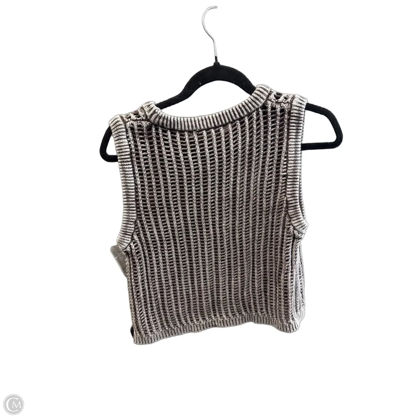 Top Sleeveless By Zenana In Brown, Size: S