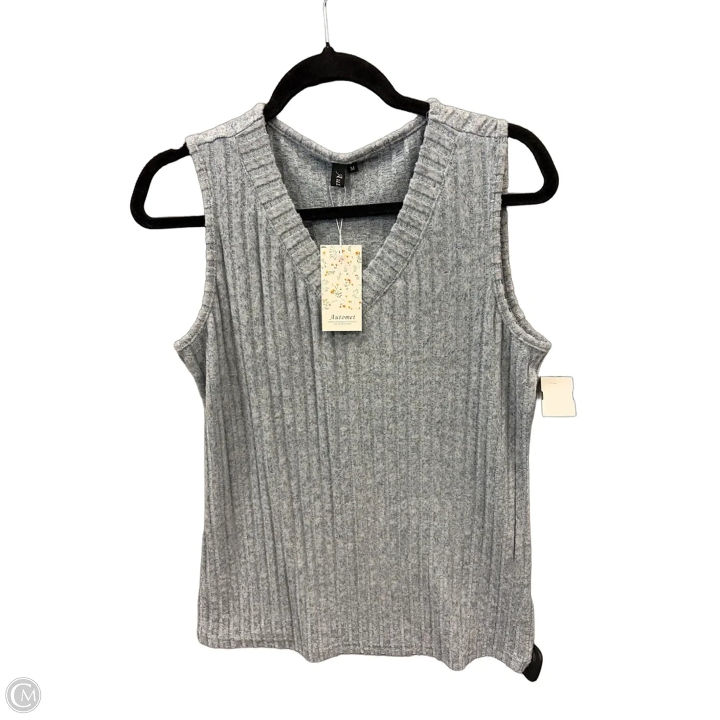 Top Sleeveless By Automet In Blue, Size: M