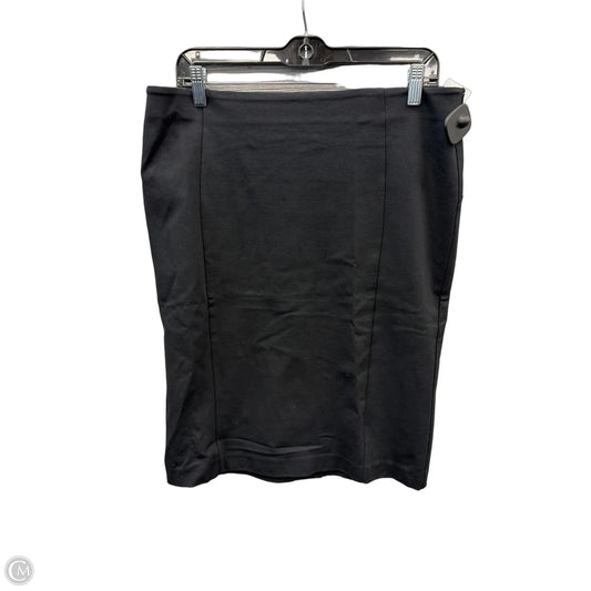 Skirt Midi By Ann Taylor In Black, Size: 12