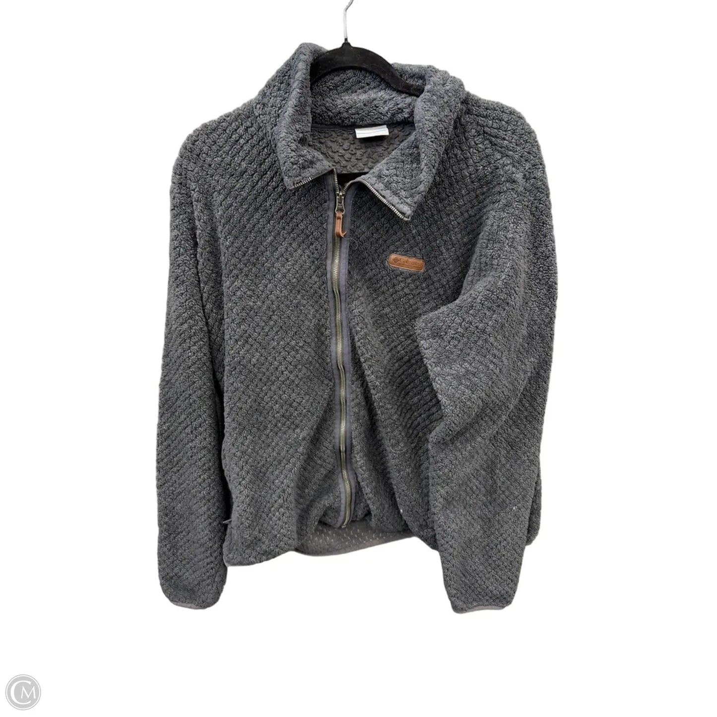 Jacket Shirt By Columbia In Grey, Size: Xxl