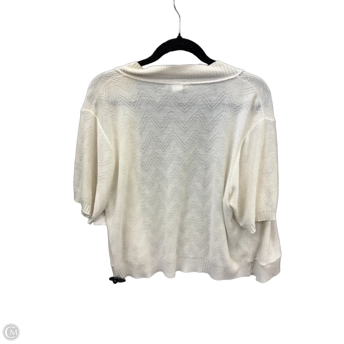 Cardigan By Cmf In White, Size: 2x