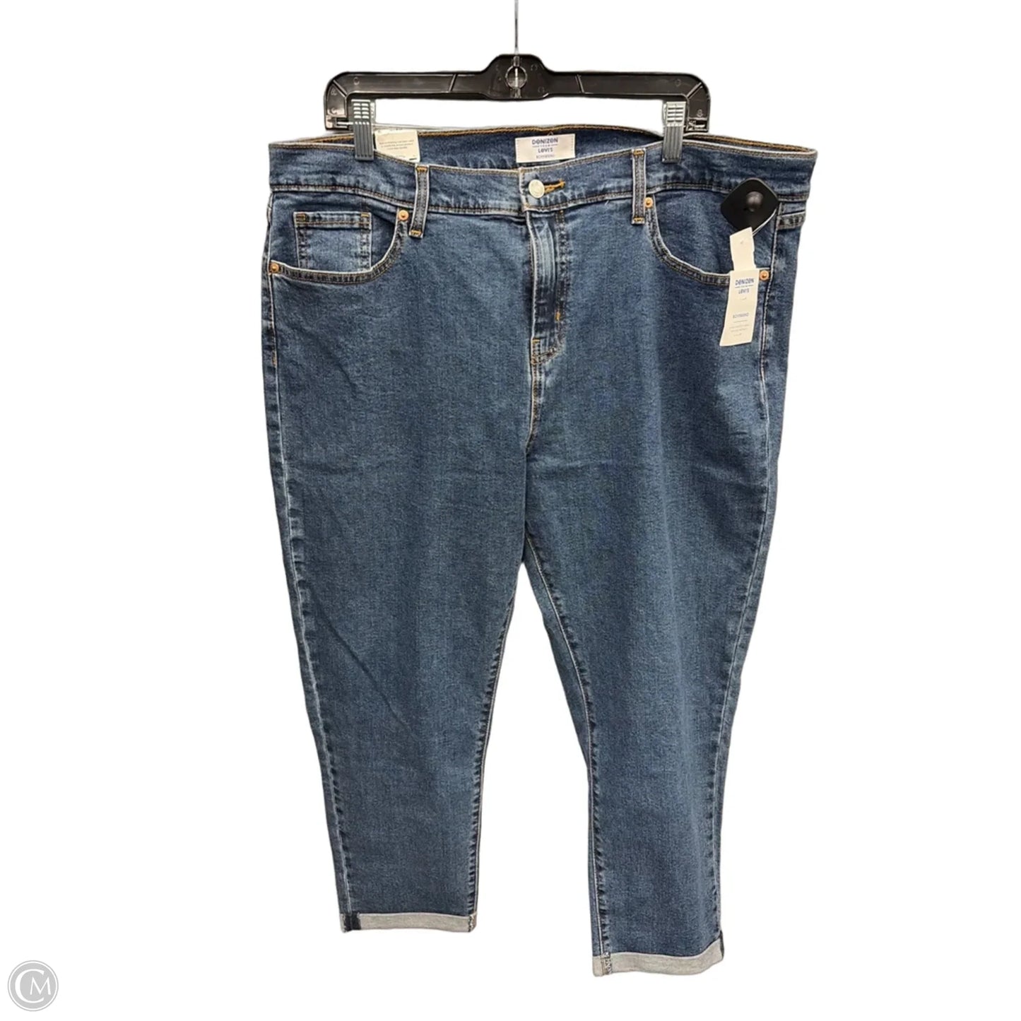 Jeans Boyfriend By Denizen By Levis In Blue Denim, Size: 16