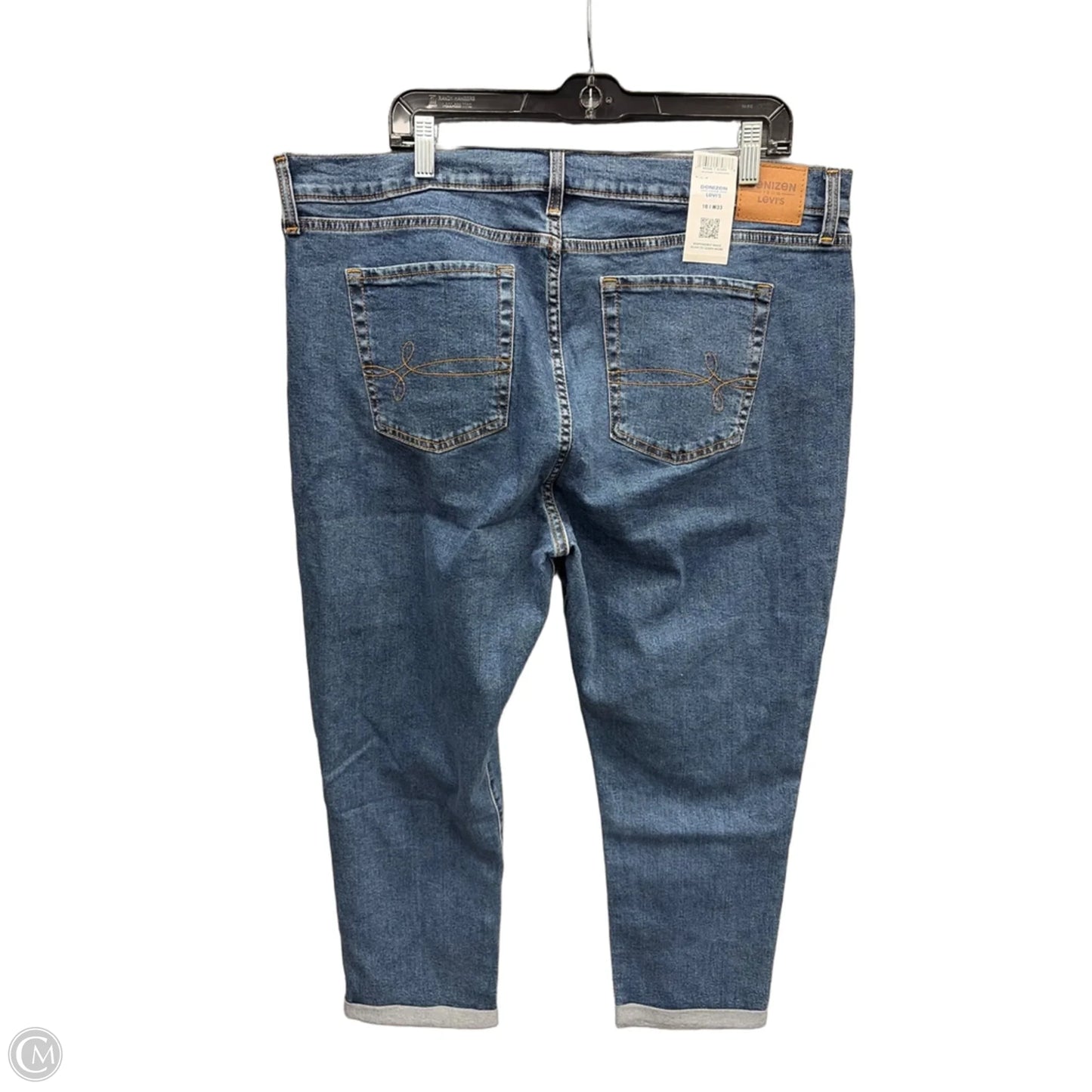 Jeans Boyfriend By Denizen By Levis In Blue Denim, Size: 16